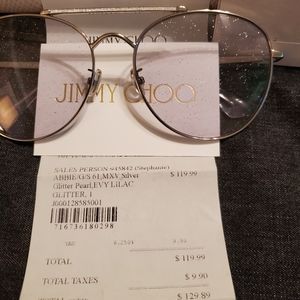 Jimmy Choo Glitter Lens Fashion Glasses